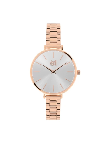 VISETTI Elixir PE-WSW353RI dameshorloge met roségoudkleurige stalen armband