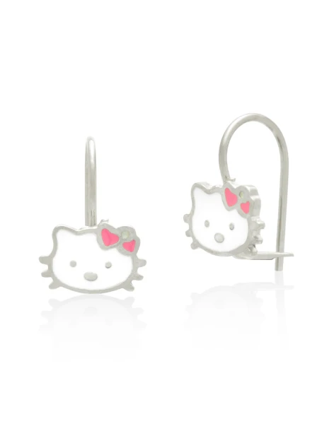 Barnörhängen HELLO KITTY® i 925 sterling silver