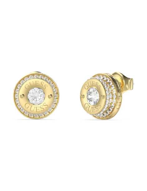 GUESS Clous d'oreilles TILL MORNING avec zircone en acier doré