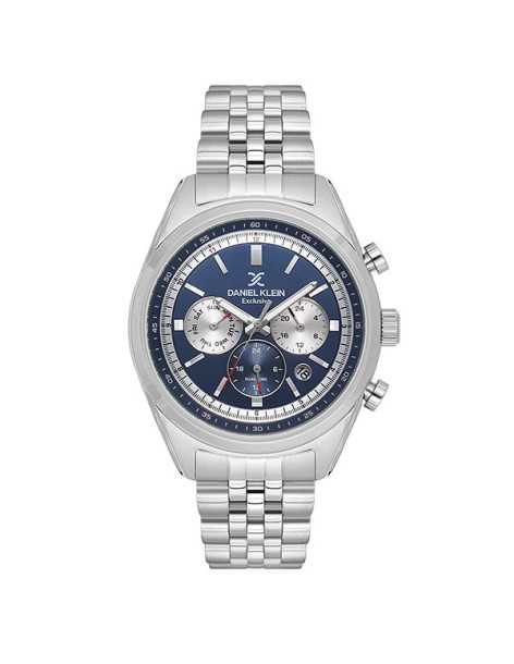 DANIEL KLEIN DK.1.13976-2 herenhorloge blauw met datumaanduiding
